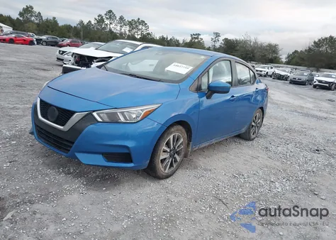 2021 Nissan Versa Sv Xtronic Cvt из США, поврежденный, VIN 3N1CN8EV8ML920245